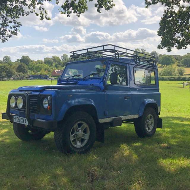 Land Rover Defender 2.5 County Station Wagon Four Wheel Drive Diesel Blue